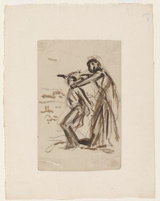 Figure Attacking Soldier
