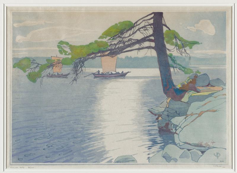 Walter J. Phillips, Japanese print artist