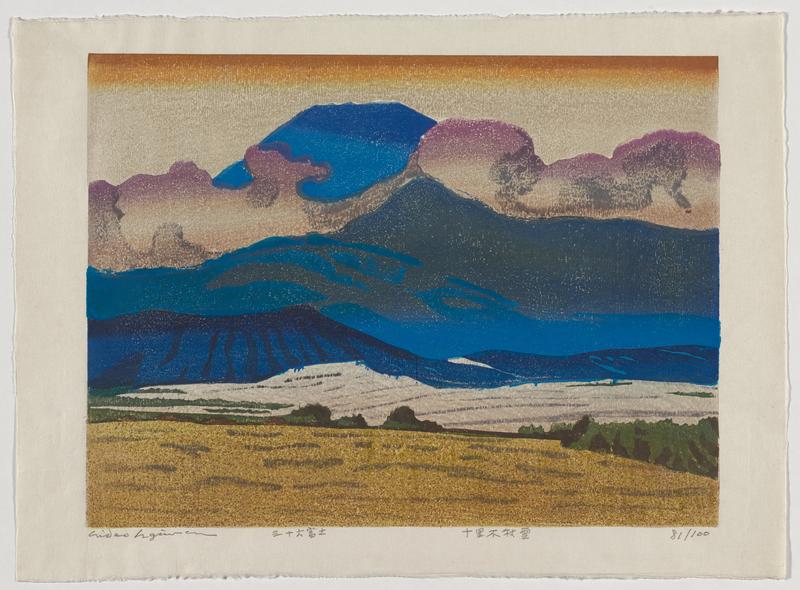 Autumn Clouds at Jūrigi by Hideo Hagiwara