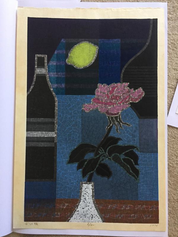 Rose and Bottle by Toru Mabuchi