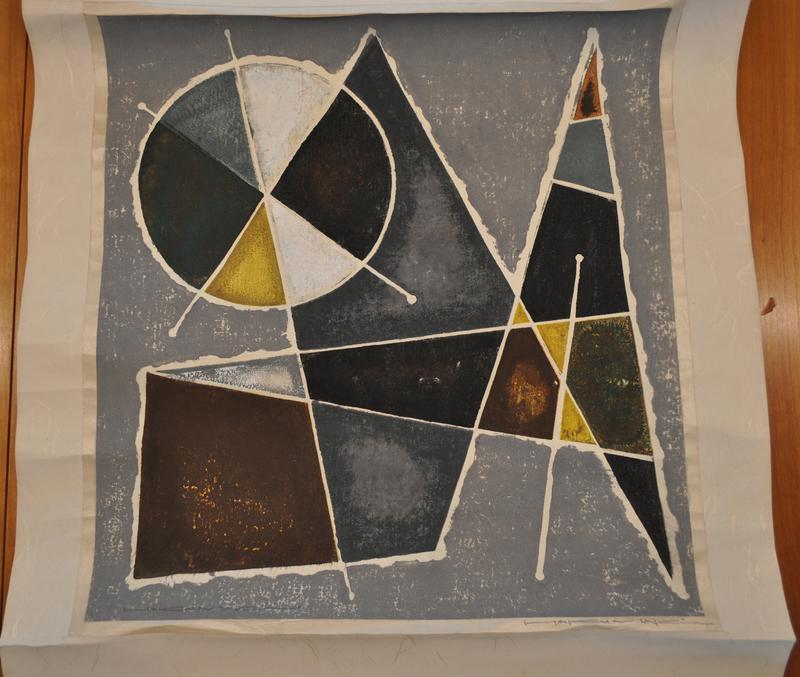 Title unknown [abstract image with geometric shapes] by Maki Haku