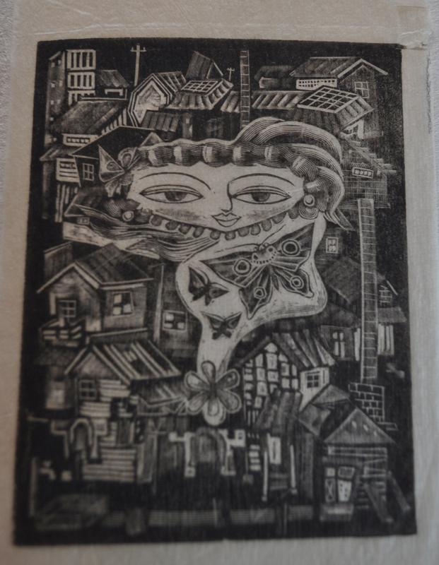 Page from the book Strange Tales of Matasaburō by Jun'ichiro Sekino