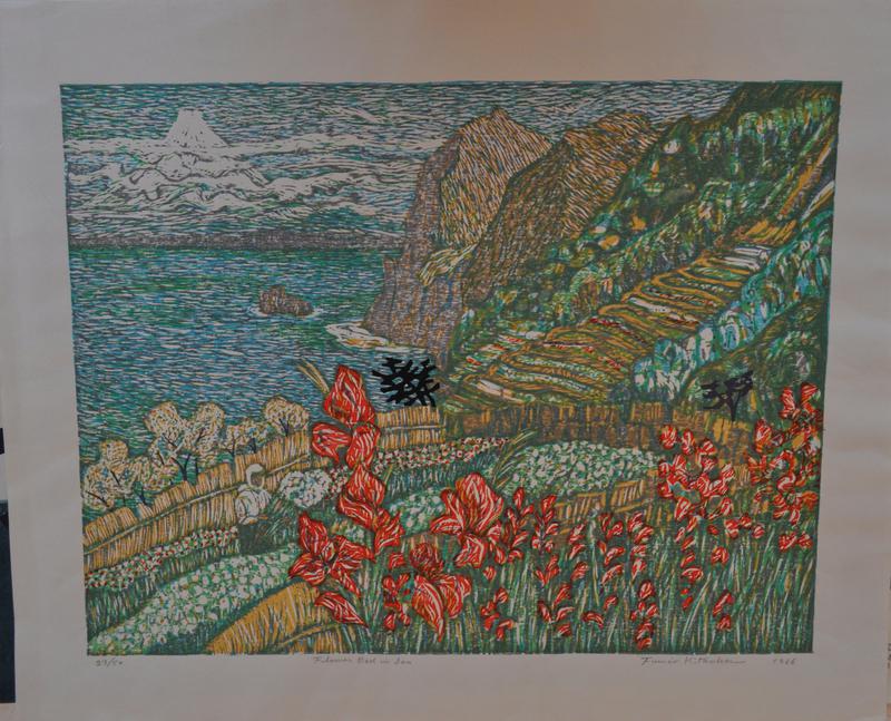 Flower Bed in Izu by Fumio Kitaoka