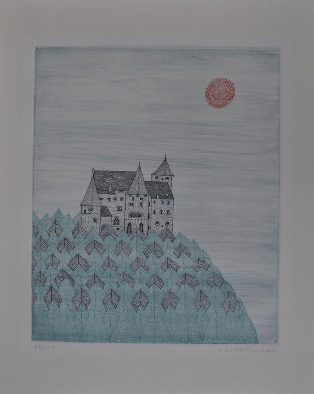 Forêt et château (Forest and castle) by Keiko Minami