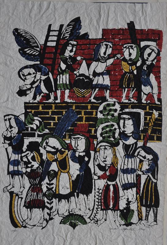 The Tower of Babel by Sadao Watanabe