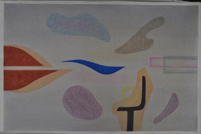 [abstracted pastel forms] by Takumi Shinagawa