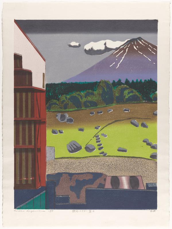 The Outdoor Theater at Mount Fuji by Hideo Hagiwara