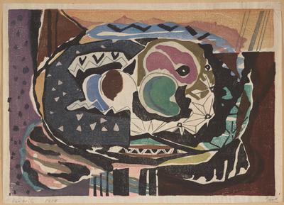 Still Life with Peaches