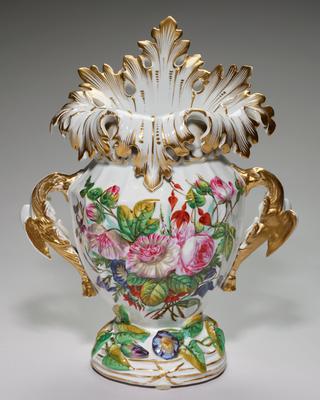 Vase, one of a pair