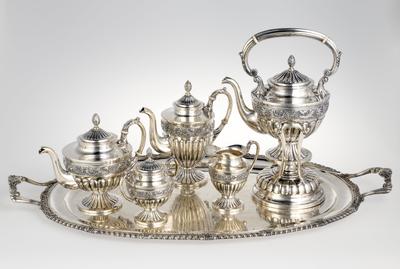 Sugar bowl, from a six-piece tea and coffee service